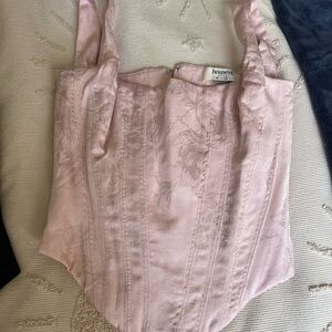 House of CB Pink Corset Top